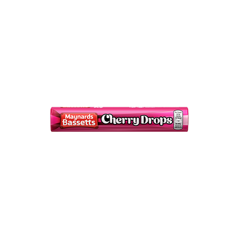 Trebor Cherry Drops Rolls - Case Qty - 40