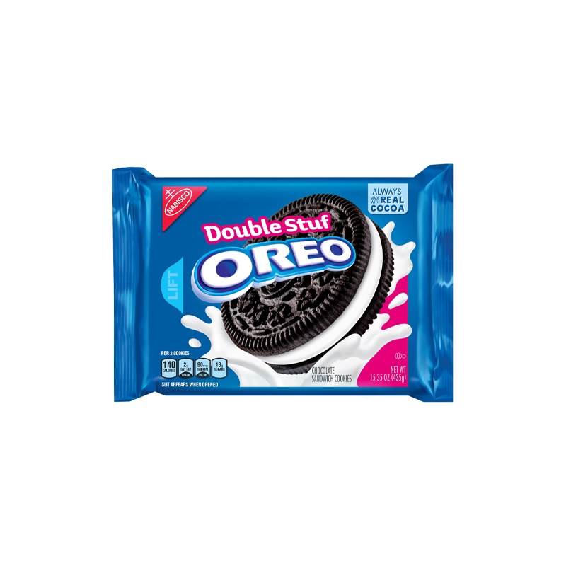 Oreo Double Stuff 18oz Case Qty 12 American Cakes Biscuits Wholesale