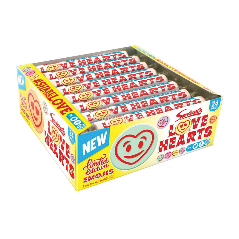 Swizzels Giant Lovehearts - Case Qty - 24