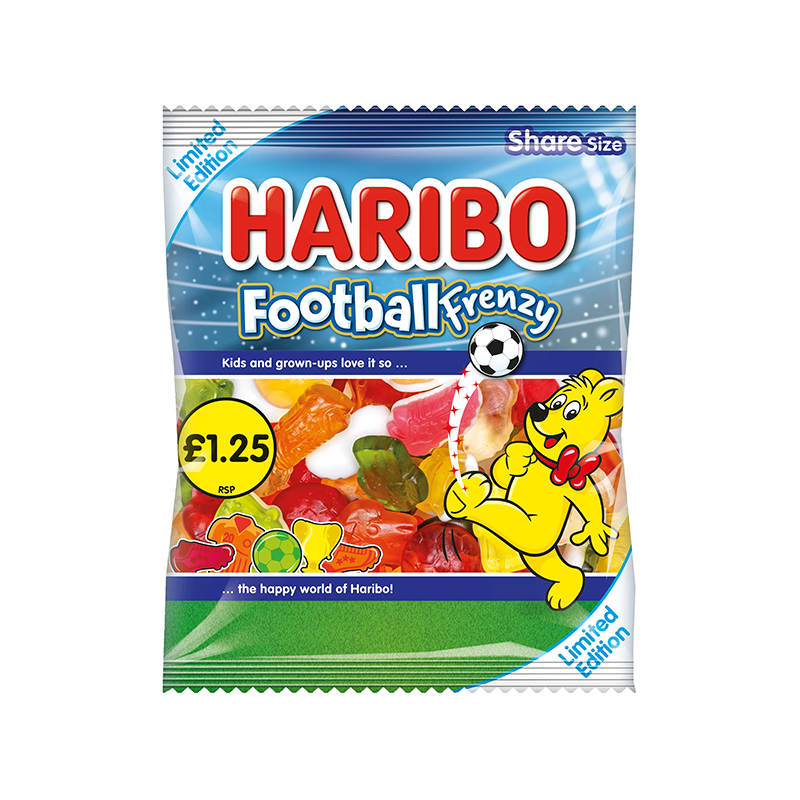 Haribo Football Frenzy Pmp £1.25 - Case Qty - 12