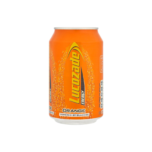 Lucozade Orange 330Mls Can - Case Qty - 24