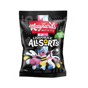 Trebor Liquorice Allsorts Bag 130G – Case Qty – 10