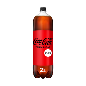 Coca Cola Zero 2Lt Pmp £1.99 – Case Qty – 6