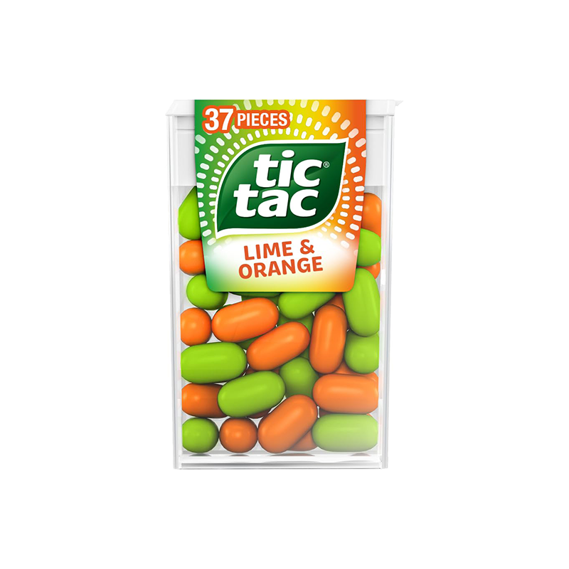 Tic Tac Lime/Orange - Case Qty - 24