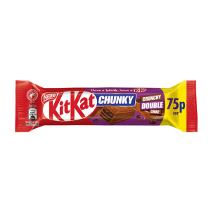 Kit Kat Chunky Crunchy Double Choc Pm 75P – Case Qty – 24