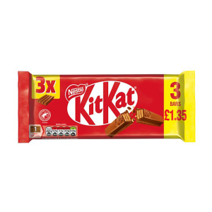 Kit Kat 4 Finger 3Pk Pm £1.35 – Case Qty – 20