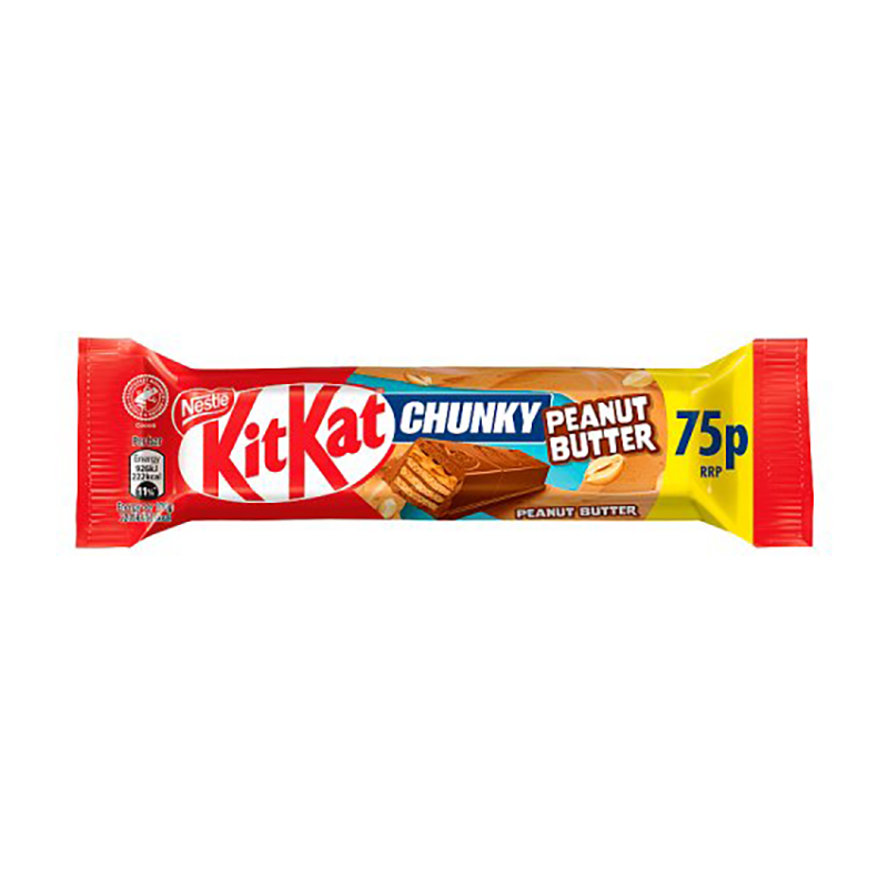 Kit Kat Chunky Peanut Butter Pm 75P - Case Qty - 24