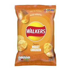 Walkers Roast Chicken 32.5G – Case Qty – 32