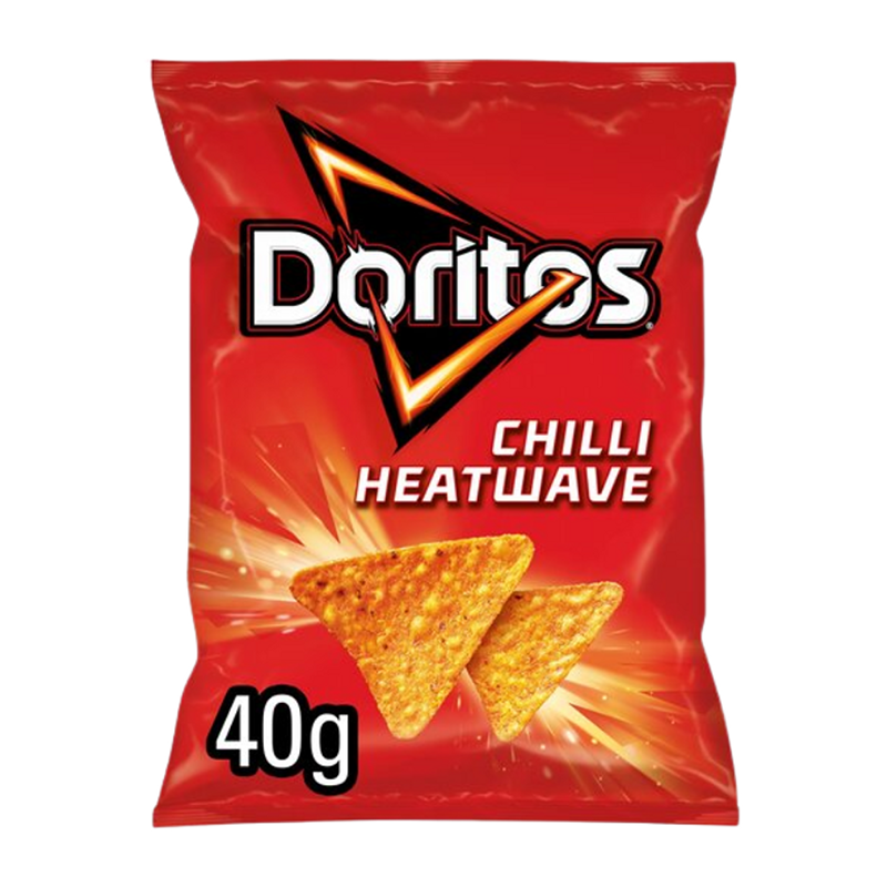 Walkers Doritos Chilli Heatwave 40G - Case Qty - 32