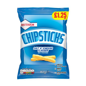 Chipsticks Salt & Vinegar Pm 1.25 – Case Qty – 18
