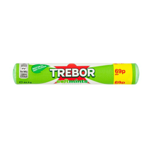Trebor Softmints Peppermint Roll Pm 69P – Case Qty – 40