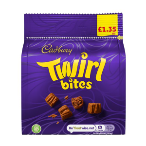 Cadburys Twirl Bites £1.35 – Case Qty – 10