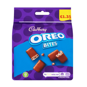 Cadburys Oreo Bites  £1.35 – Case Qty – 10