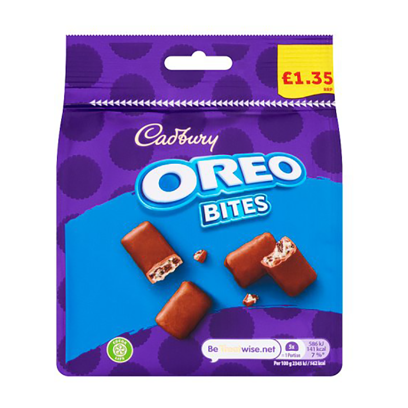 Cadburys Oreo Bites  £1.35 - Case Qty - 10