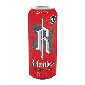 Relentless Cherry Pm 1.00 500Ml – Case Qty – 12