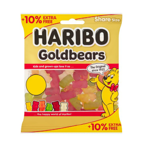 Haribo Gold Bears Pmp £1.25 10% Extra – Case Qty – 12