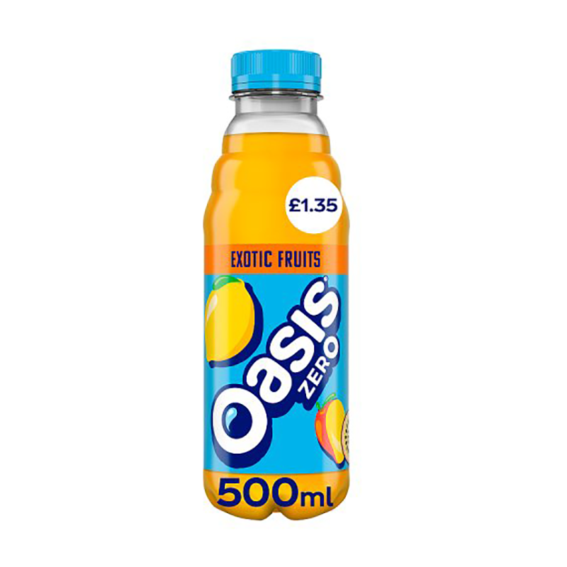 Oasis Citrus 500Ml Pmp £1.35 - Case Qty - 12