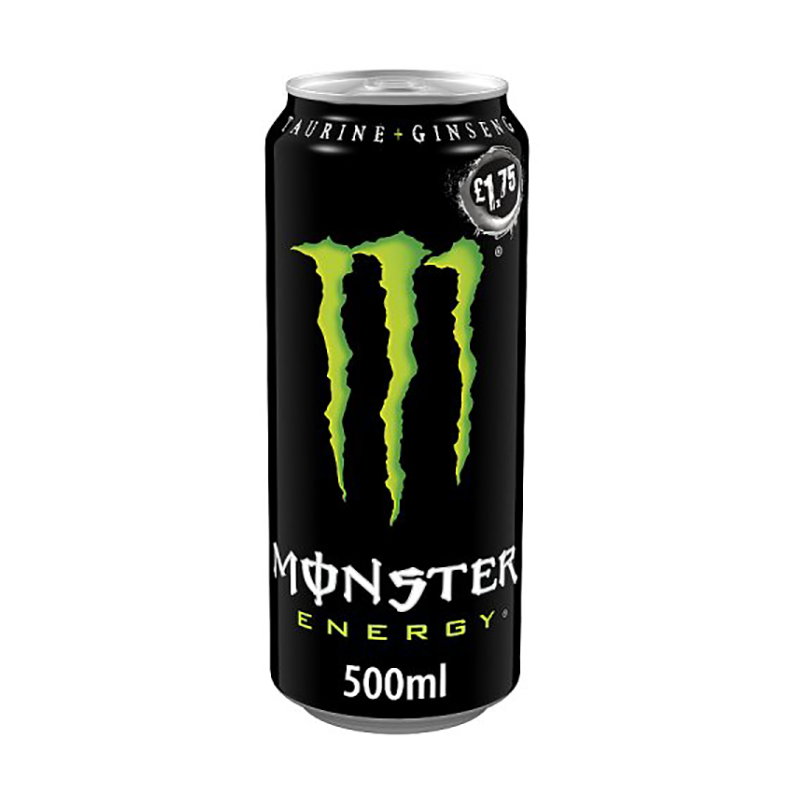 Monster Energy 500Ml Pmp £1.75 - Case Qty - 12