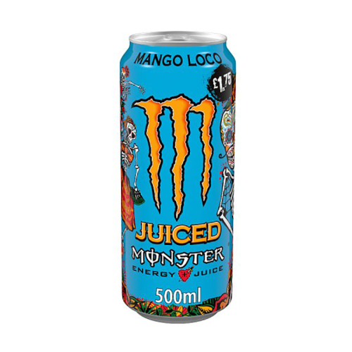 Monster Mango Loco 500Ml Pmp £1.75 - Case Qty - 12