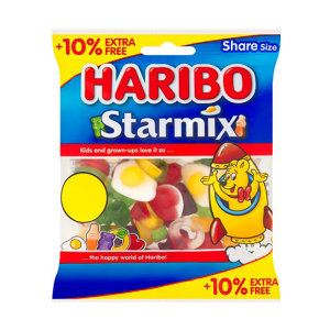 Haribo Starmix Pmp £1.25 10% Extra – Case Qty – 12