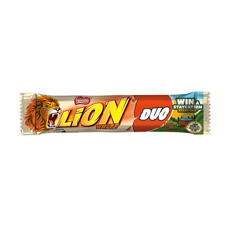 Nestle Lion White Duo 60G - Case Qty - 28