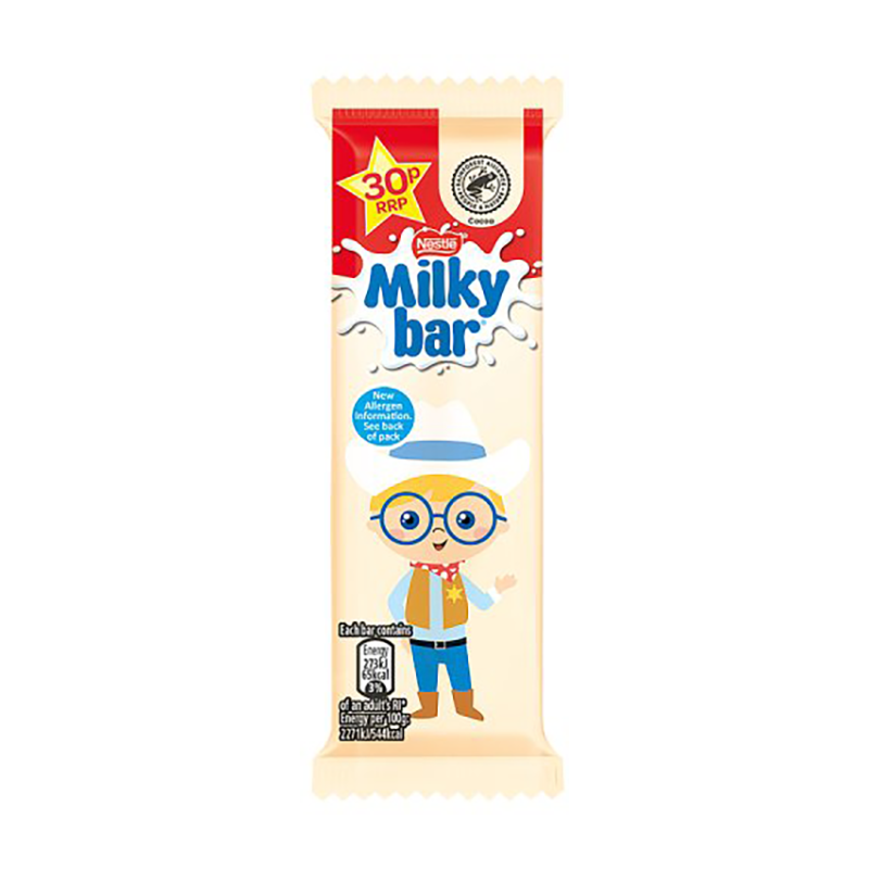 Nestle Milkybar Kids Bar 30P - Case Qty - 54