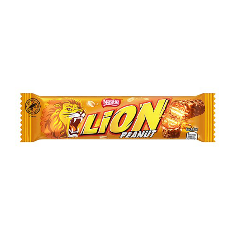 Nestle Lion Bar Peanut 41G - Case Qty - 40