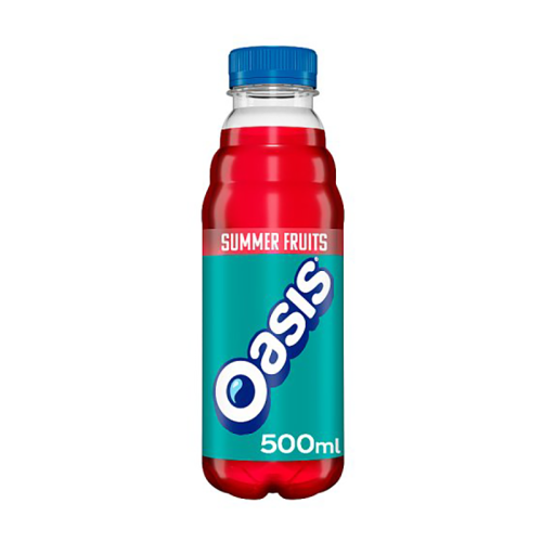 Oasis Summer Fruits 500Ml - Case Qty - 12