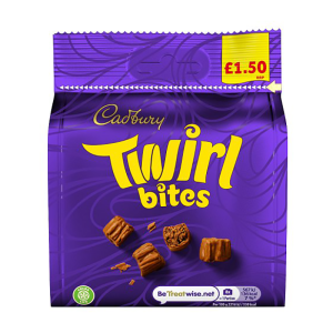 Cadburys Twirl Bites £1.50 – Case Qty – 10