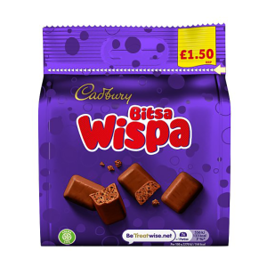 Cadburys Bitsa Wispa £1.50 – Case Qty – 10