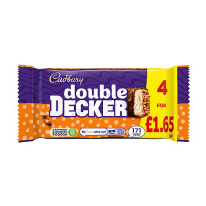 Cadbury Double Decker 4Pk Pm £1.65 – Case Qty – 8