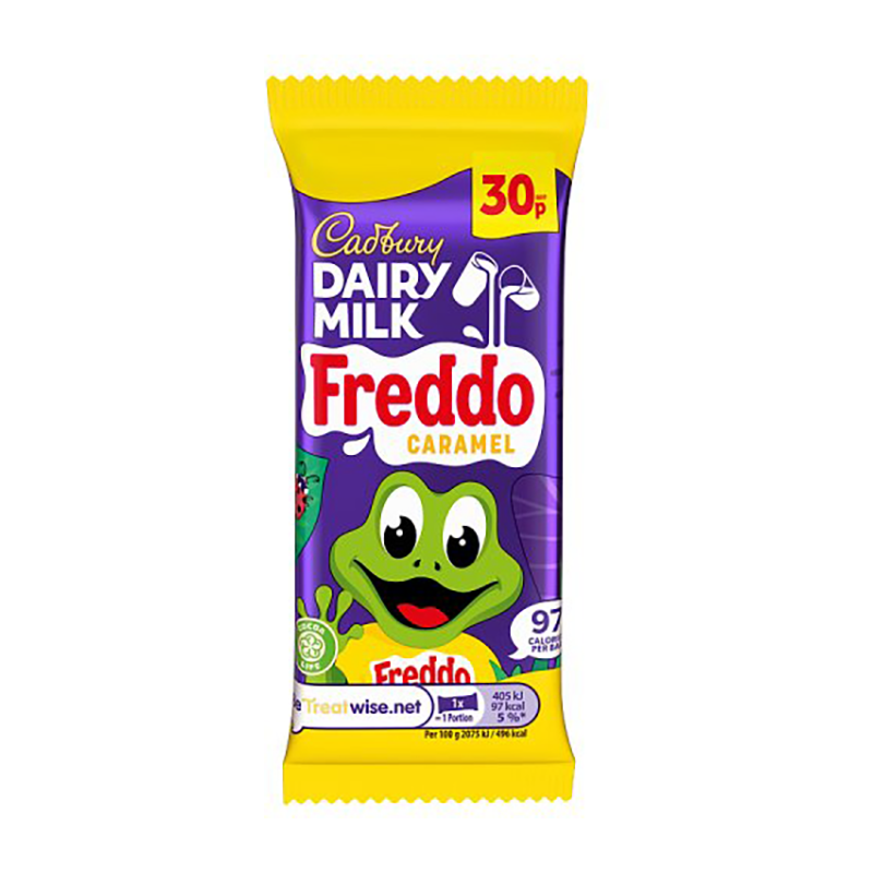 Cadburys Freddo Caramel 30P - Case Qty - 60