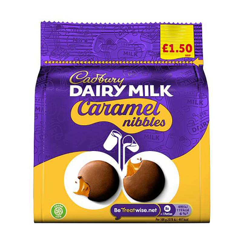 Cadburys Caramel 120G £1.50 - Case Qty - 16