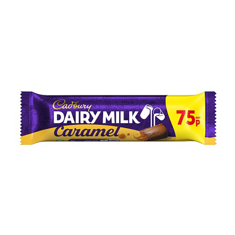 Cadburys Caramel Pmp 75P - Case Qty - 48