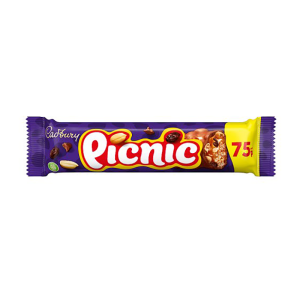 Cadburys Picnic Pmp 75P – Case Qty – 36