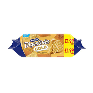 Mcvities Gold Digestives 232G £1.99 – Case Qty – 12