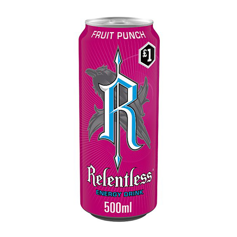 Relentless Fruit Punch 500Ml Pm 1.00 - Case Qty - 12