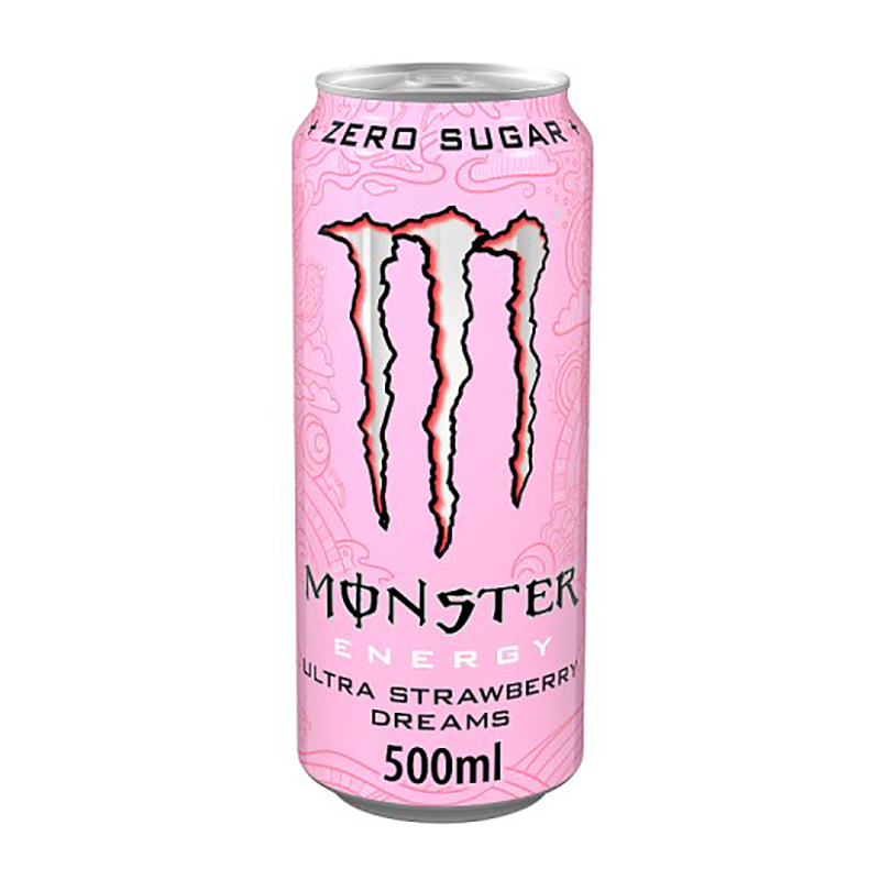 Monster Strawberry Dreams 500Ml - Case Qty - 12