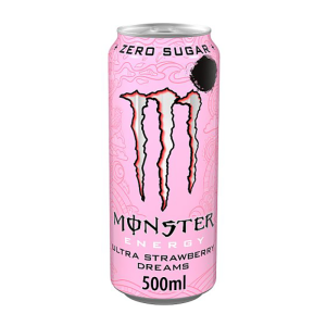 Monster Strawberry Dreams 500Ml Pmp £1.65 – Case Qty – 12