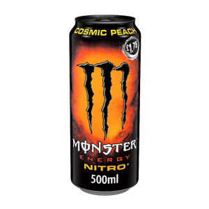 Monster Nitro Peach 500Ml Pmp £1.75 – Case Qty – 12