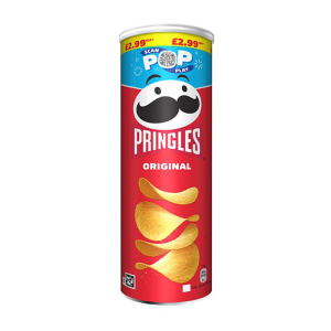 Pringles Original 165G 2.99 – Case Qty – 6