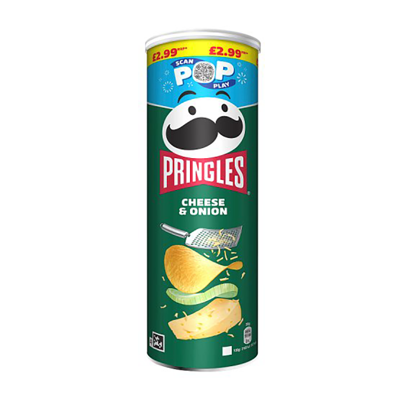 Pringles C&O 165G 2.99 - Case Qty - 6