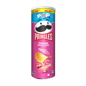 Pringles Prawn Cocktail 165G 2.99 – Case Qty – 6