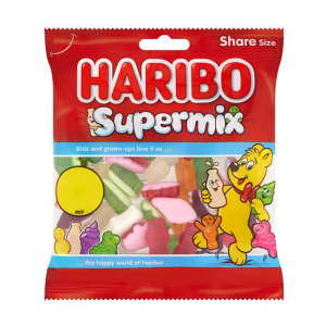 Haribo Supermix Pmp £1.25 10% Extra – Case Qty – 12