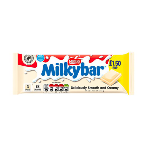 Milkybar White 90G Pmp £1.50 – Case Qty – 20