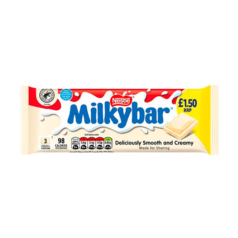 Milkybar White 90G Pmp £1.50 - Case Qty - 20