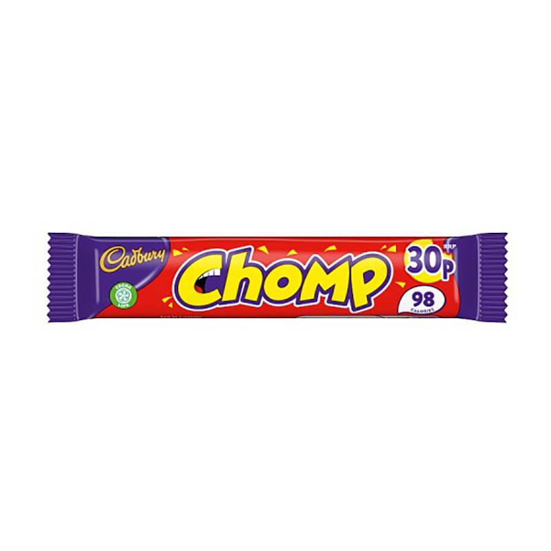 Cadburys Chomp 21G Pmp 30P - Case Qty - 60