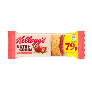 Nutrigrain Strawberry Bar Pm 79P – Case Qty – 25