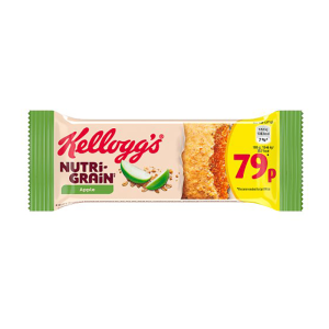 Nutrigrain Apple Bar Pm 79P – Case Qty – 25