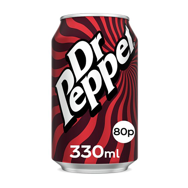 Dr Pepper Can Pmp 80P - Case Qty - 24